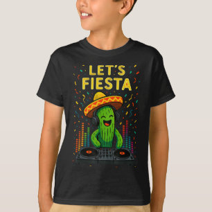 Camiseta Cinco de mayo mexicano festa de cacto engraçado va