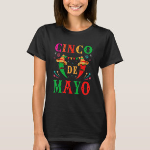 Camiseta Cinco De Mayo Mexicano Fiesta