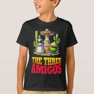 Camiseta Cinco De Mayo Os Três Amigos Engraçado Sal Limão T