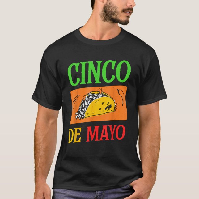 Camiseta Cinco De Mayo Party Mexico Mexican Fiesta (Frente)