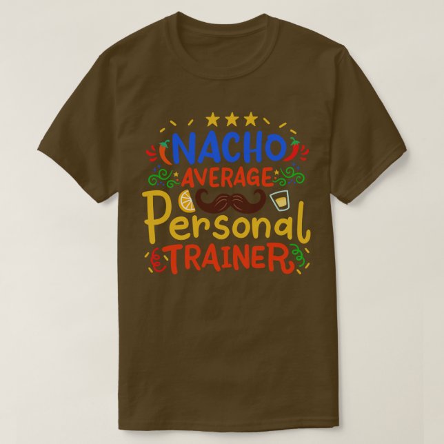 Camiseta Cinco de Mayo Personal Trainer (Frente do Design)