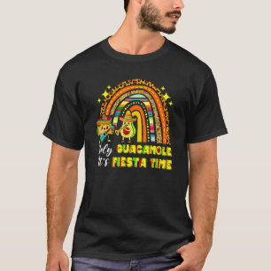 Camiseta Cinco De Mayo Rainbow Santo Guacamole Sua Fiesta T