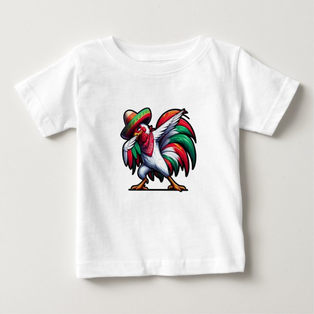 Camiseta Cinco de Mayo Rooster (Frente)