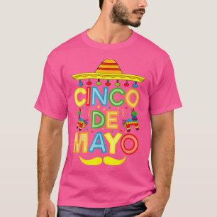 Camiseta Cinco de Mayo Sombrero Mexicano Fiesta 5 de Mayo G