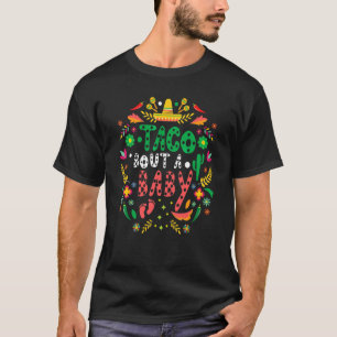 Camiseta Cinco De Mayo Taco Sobre Uma Gravidez De Bebê