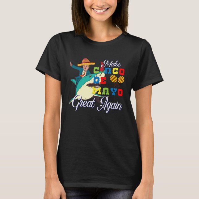 Camiseta Cinco De Mayo Tequila Tacos Mexican Beer Happy Cin (Frente)