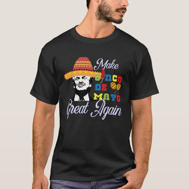 Camiseta Cinco De Mayo Tequila Tacos Mexican Beer Happy Cin (Frente)