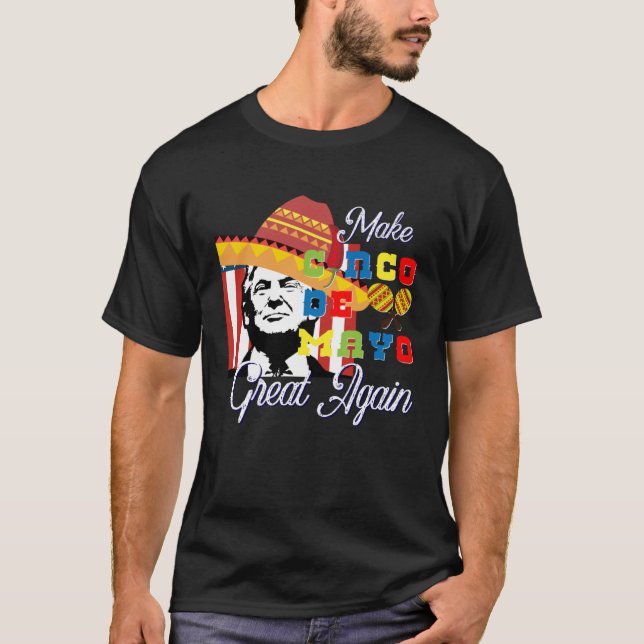 Camiseta Cinco De Mayo Tequila Tacos Mexican Beer Happy Cin (Frente)