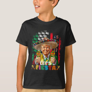 Camiseta Cinco De Mayo Trump Taco Divertido Mexicano Trump