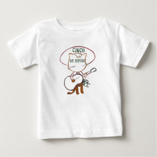 Camiseta Cinco De Meow Cat T