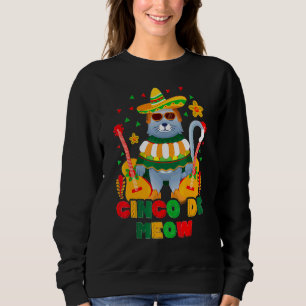 Camiseta Cinco De Meow Cinco De Mayo Fiesta Cat