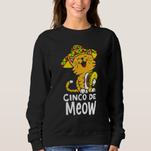 Camiseta Cinco De Meow Cute Cinco De Mayo Sombrero Taco Cat