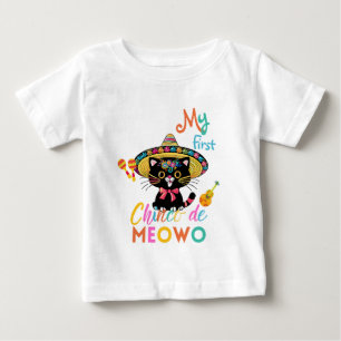 Camiseta CINCO DE MEOWO Tee for Baby's 1rua Cinco De Mayo