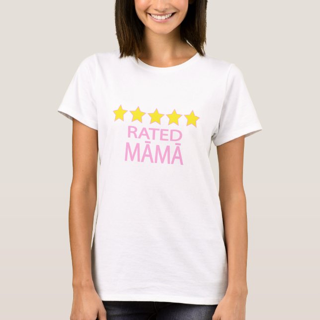 Camiseta Cinco Estrelas Māmā (Frente)