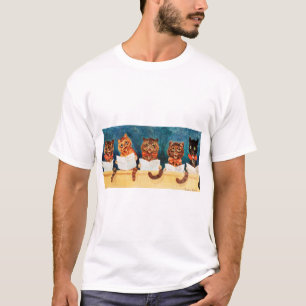 Camiseta Cinco Gatos De Cantar, Louis Wain