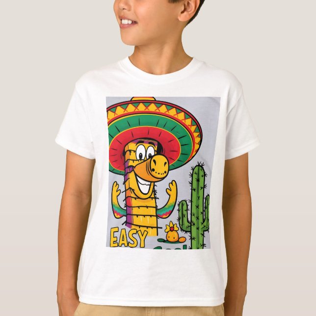 Camiseta Cinco Ideias Engraçadas de Mayo Eu Acertava Que Pi (Frente)