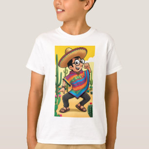 Camiseta Cinco Ideias Engraçadas de Mayo Eu Acertava Que Pi