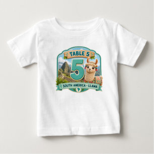 Camiseta Cinco meses de pequenas aventuras marco