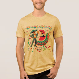 Camiseta Cinco mostarda colorwave