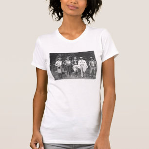 Camiseta Cinco mulheres no rancho de gajo
