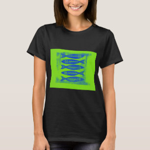 Camiseta Cinco peixes funky