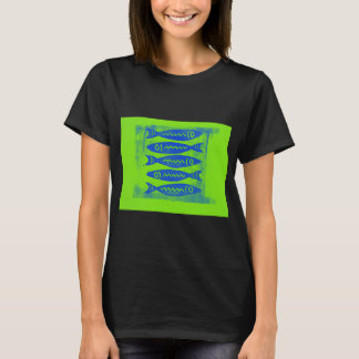 Camiseta Cinco peixes funky