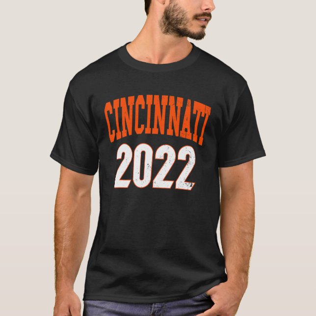 Camiseta CINCY 'NATI Cincinnati OH Matching Family Casal T (Frente)