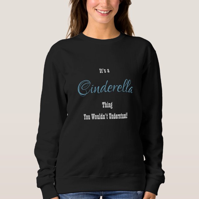 Camiseta Cinderella Sweatshirt (Frente)
