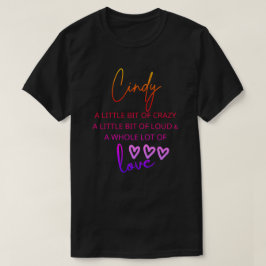 Camiseta Cindy Colorful Love