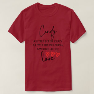 Camiseta Cindy Colorful Love