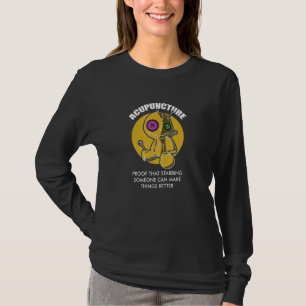 Camiseta Cine de Acupuntura Tradicional de Medicamentos Chi