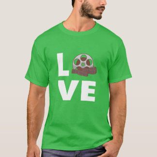 Camiseta CINEMA DE ASSISTIR FILME amor filmes presente