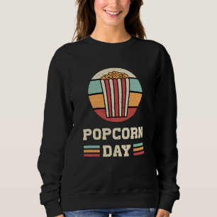 Camiseta Cinema Popcorn Day Filme Snack Pop Filme Ideia de