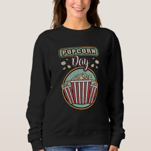Camiseta Cinema Popcorn Day Filme Snack Pop Filme Ideia de
