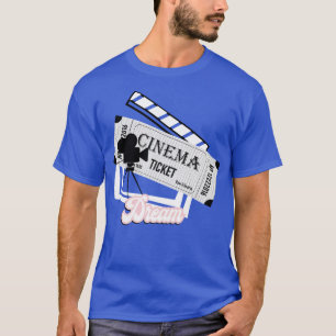 Camiseta Cinema Sonha Nostalgia