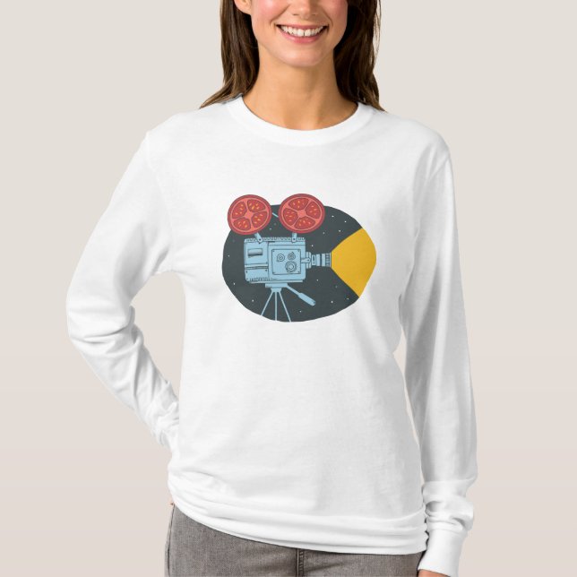Camiseta Cinema Tomate (Frente)