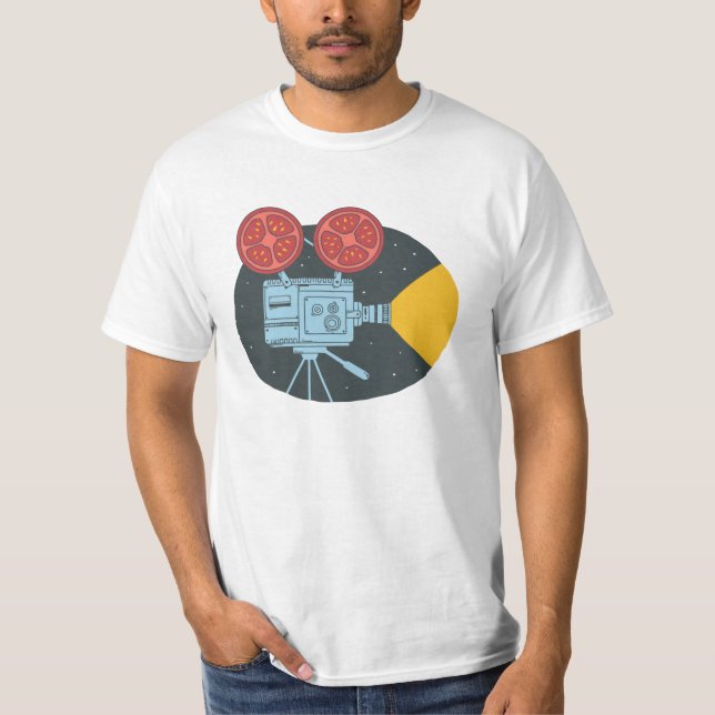 Camiseta Cinema Tomate (Frente)