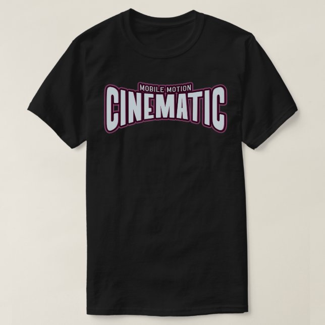 Camiseta Cinematográfico (Frente do Design)