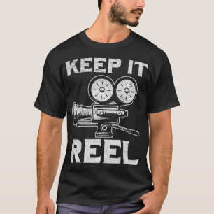 Camiseta Cinematógrafos dos produtores de filmes de tecnolo