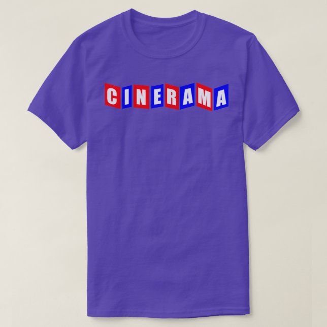 Camiseta Cinerama (Frente do Design)