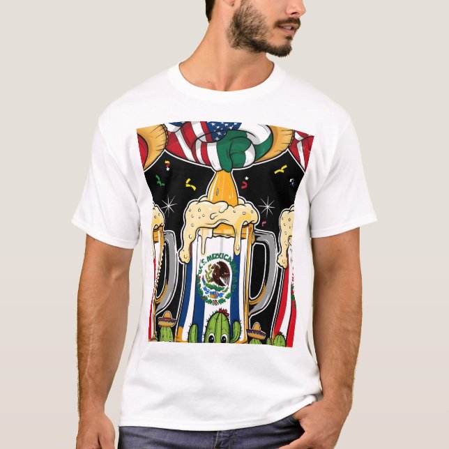 Camiseta CINKO DE Bebendo (Frente)