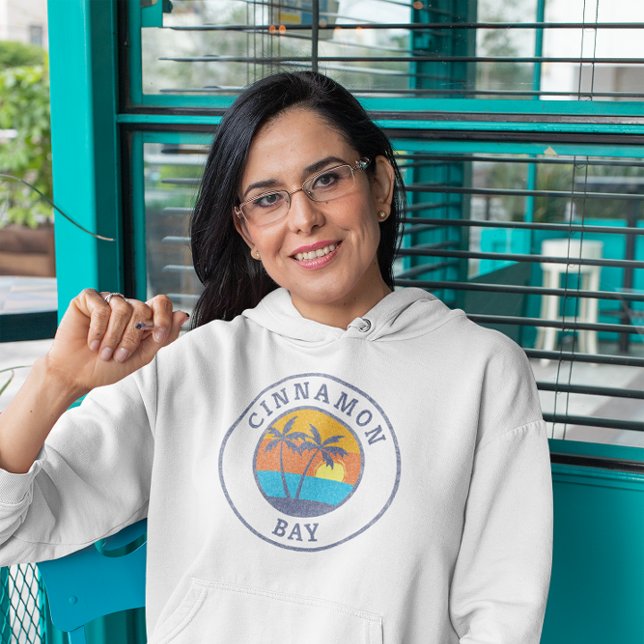 Camiseta Cinnamon Bay, St. John, Usvi Faded Classic Style (Criador carregado)