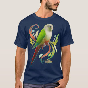 Camiseta Cinnamon Green Cheek Conure