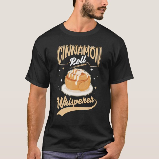 Camiseta Cinnamon Roll Whisperer (Frente)