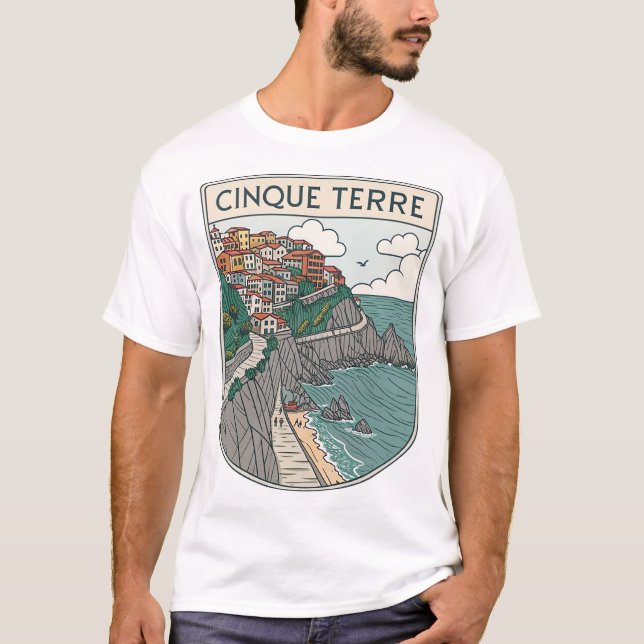 Camiseta Cinque Terre (Frente)
