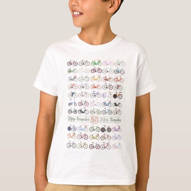 Camiseta Cinquenta Bicicletas (Frente)