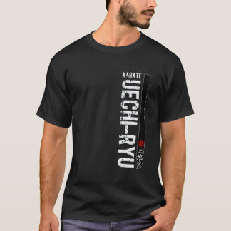 Camiseta Cinto Artes Marciais Japão Karate Do Uechi Ryu Clá