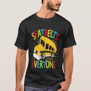 Camiseta Cinto-assados Todos Mágico Condutor de Ônibus Esco