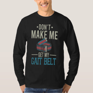 Camiseta Cinto de Marcha Fisioterapeuta Fisioterapia   Fisi