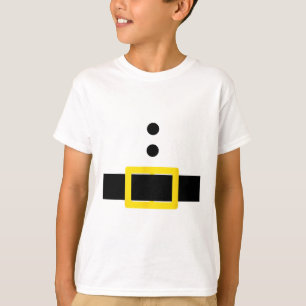 Camiseta Cinto de Papai Noel Roupa de Natal e Halloween Eng